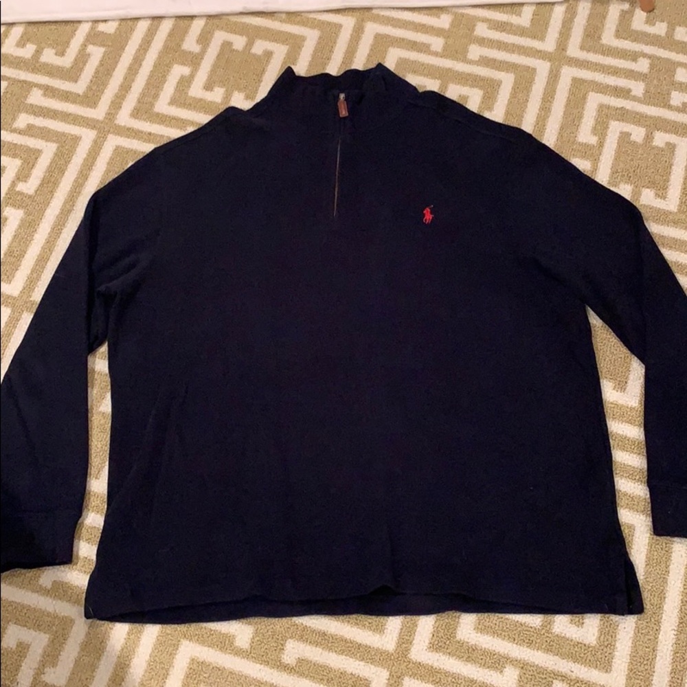 Polo Ralph Lauren navy pullover size xl